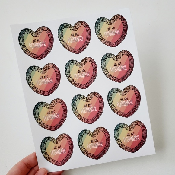 LB056 Poshmark Inclusivity Sticker [Price Firm] - Picture 4 of 9
